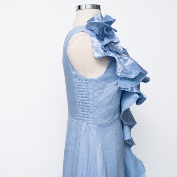 Aje. Adelia Ruffle Midi Dress. - Picture 10 of 15